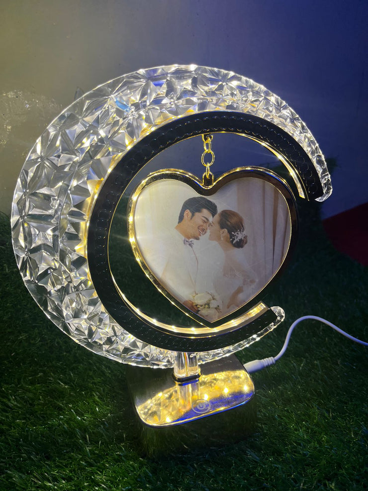 customize Moon Light frame with picture